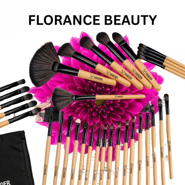 Florance Beauty™ 32-Piece Premium Makeup Brush Set
