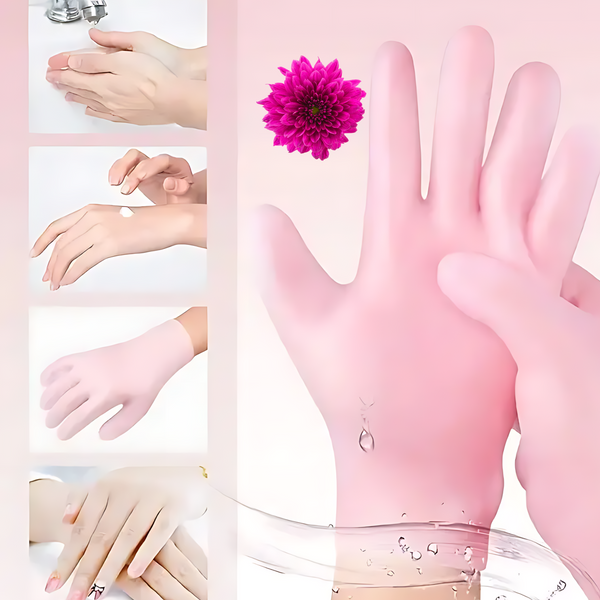Florance Beauty™ 2-Pack Silicone Moisturizing Foot Socks & Facial Mask
