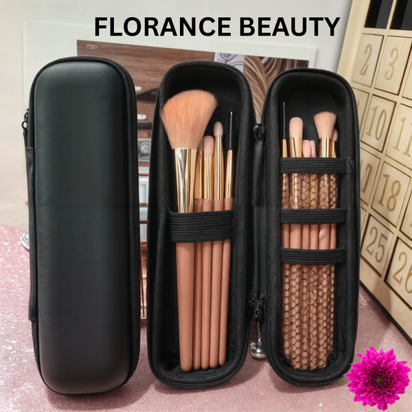 Florance Beauty™ Travel Makeup Brush Holder
