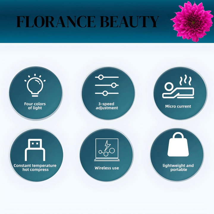 Florance Beauty LuminaLift™ 4-Color Neck & Face Sculptor
