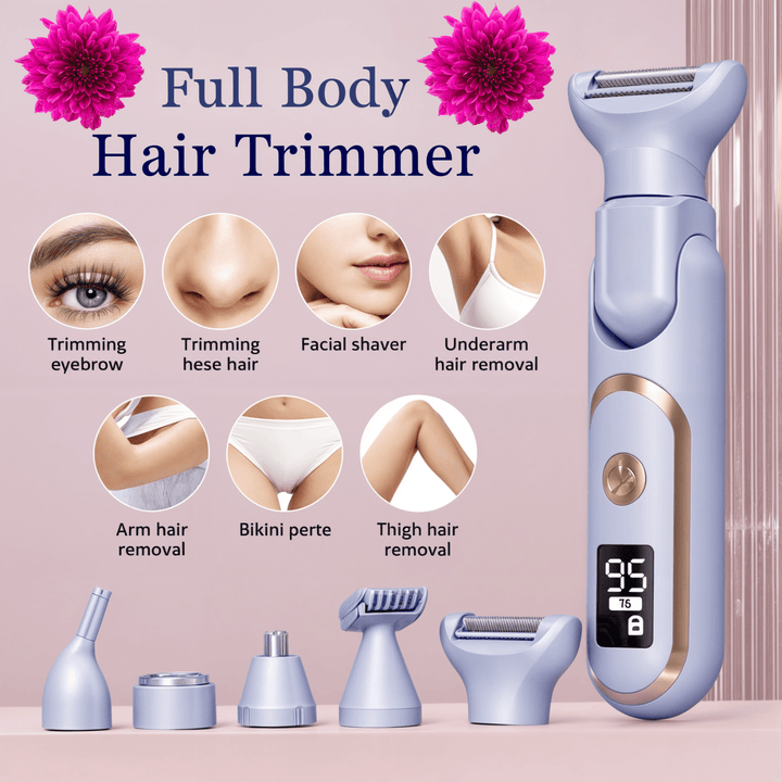 Florance Beauty™ 5-in-1 Electric Epilator
