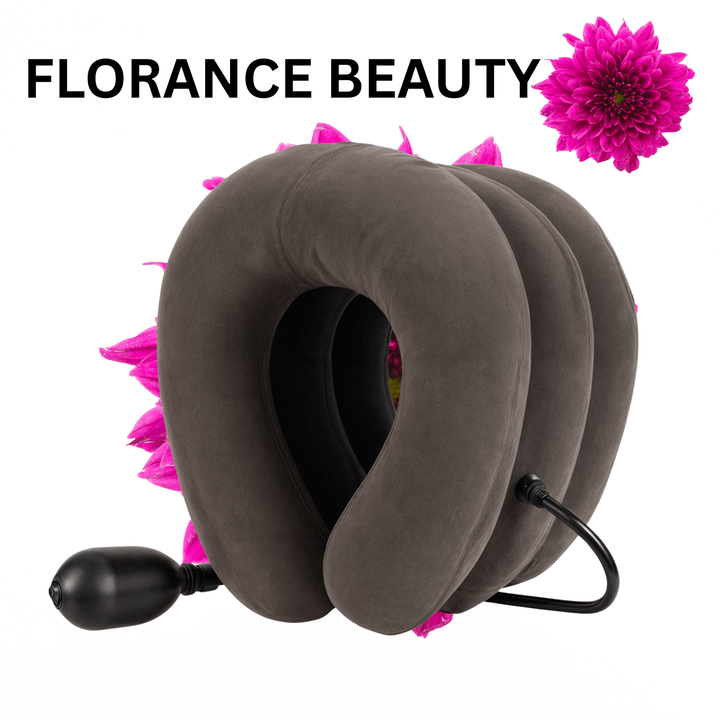 Florance Beauty™ Adjustable Inflatable Neck Traction Device
