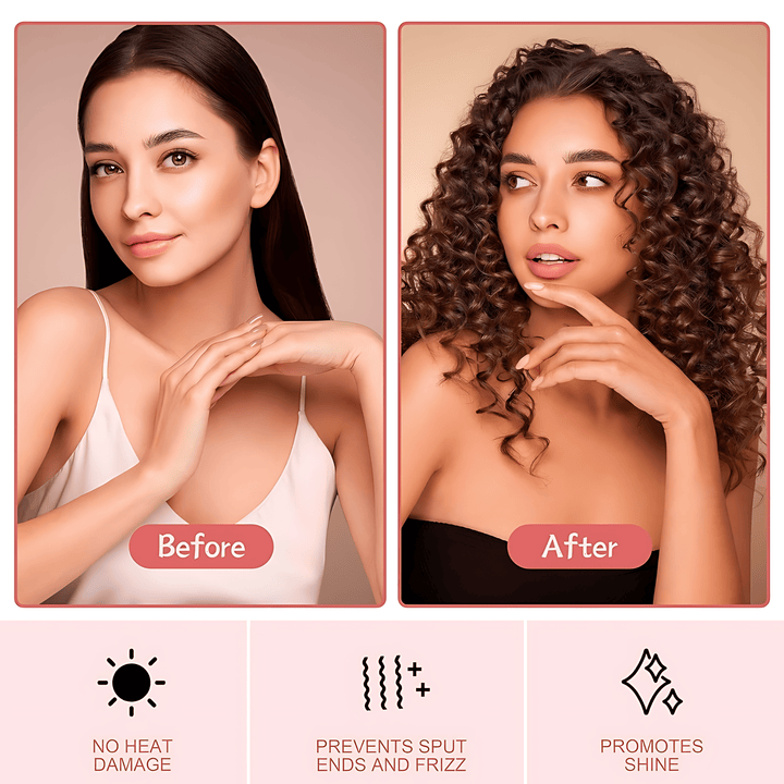 Florance Beauty™ Heatless Curling Rod
