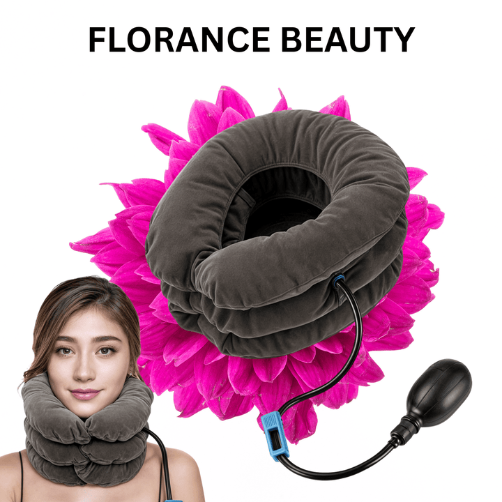 Florance Beauty™ Adjustable Inflatable Neck Traction Device
