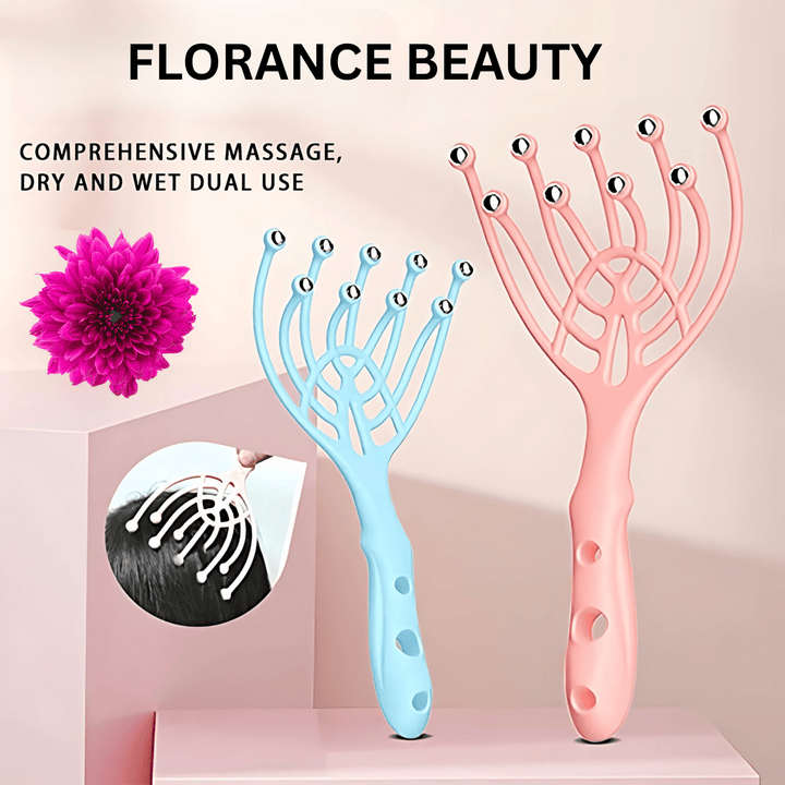 Florance Beauty™ 9/12-Claw Scalp & Head Massager
