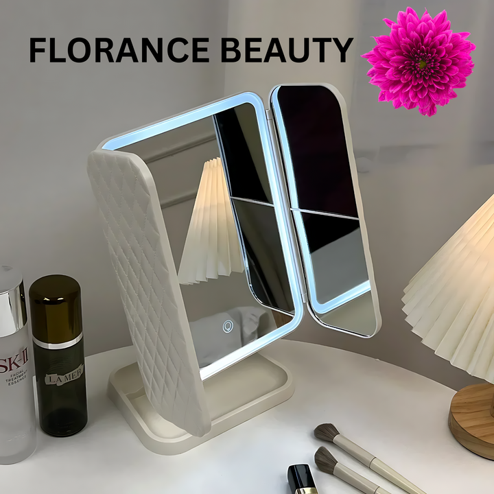 FLORANCE BEAUTY™ LED TRIFOLD MAKEUP MIRROR
