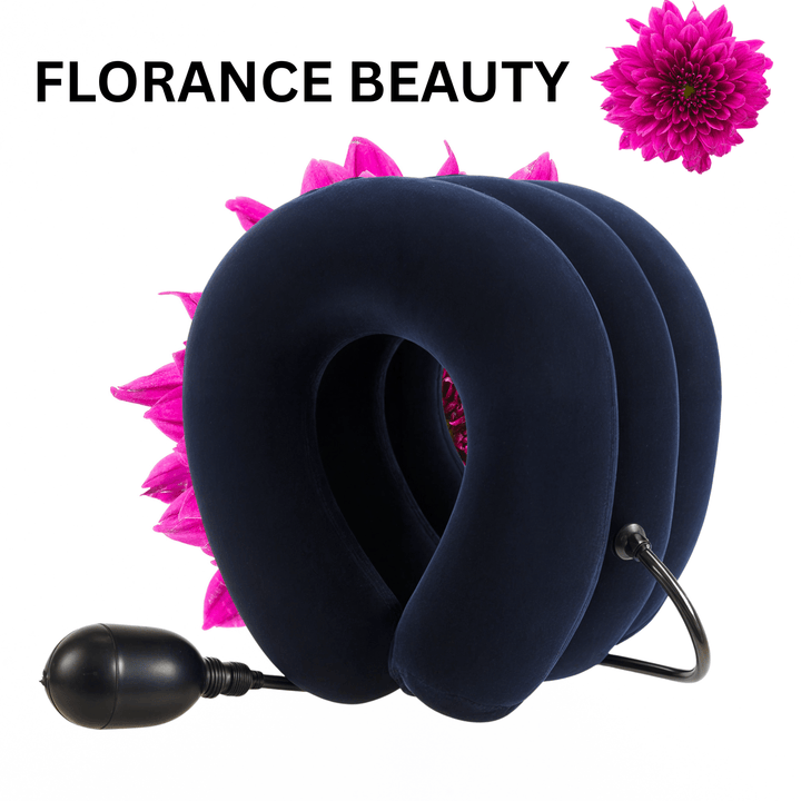 Florance Beauty™ Adjustable Inflatable Neck Traction Device
