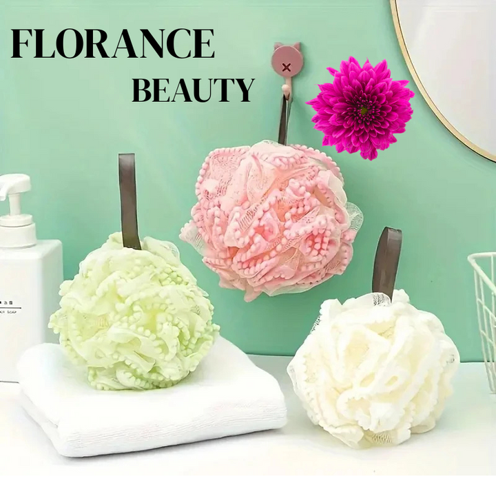 FLORANCE BEAUTY™ 2PCS BI-COLOR SHOWER SPONGE
