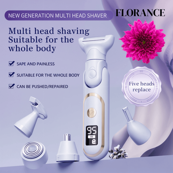 Florance Beauty™ 5-in-1 Electric Epilator
