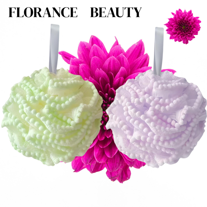 FLORANCE BEAUTY™ 2PCS BI-COLOR SHOWER SPONGE

