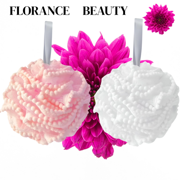 FLORANCE BEAUTY™ 2PCS BI-COLOR SHOWER SPONGE
