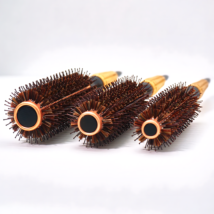 Florance Beauty™ Boar Bristle Round Brush
