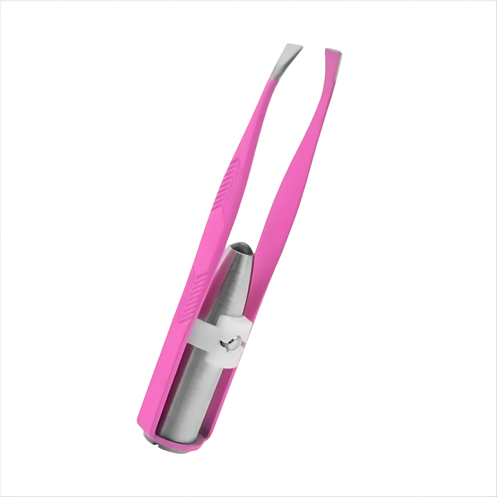 Florance Beauty™ LED Light Stainless Steel Tweezers
