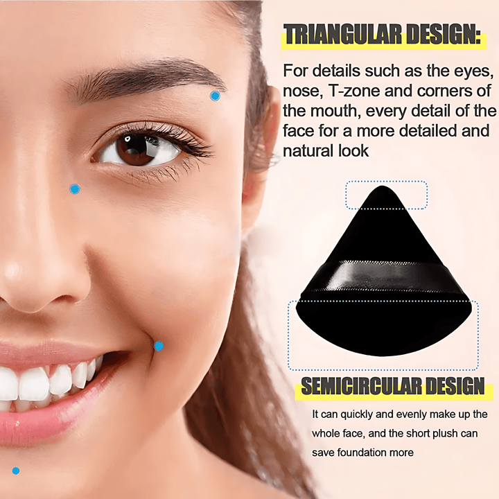 FLORANCE BEAUTY™ Triangle Powder Puff

