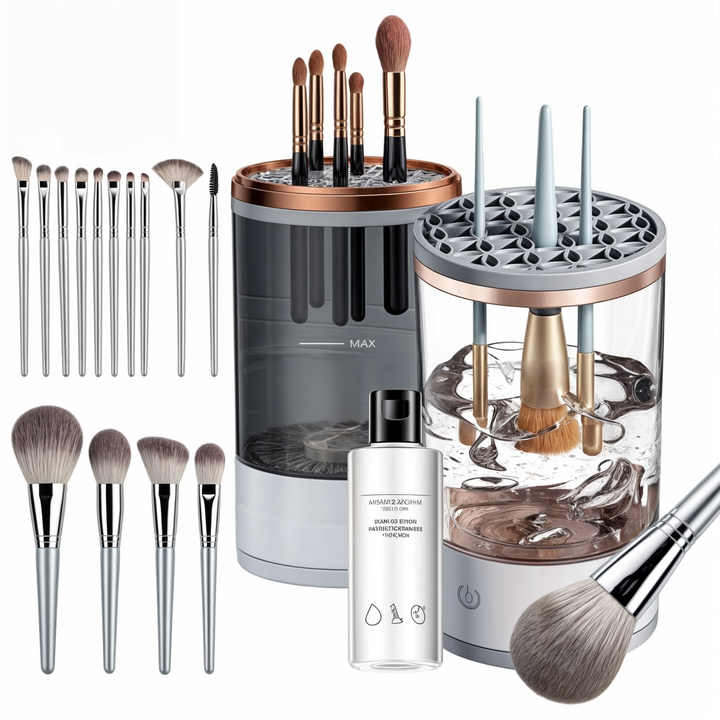 Florance Beauty™ 3-in-1 USB Electric Makeup Brush Cleaner
