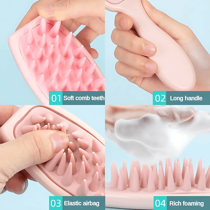 Florance Beauty™ Silicone Scalp Massage Brush
