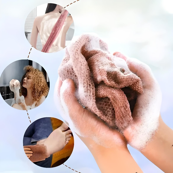 FLORANCE BEAUTY™ GLOWNET™ EXFOLIATING BATH SPONGE

