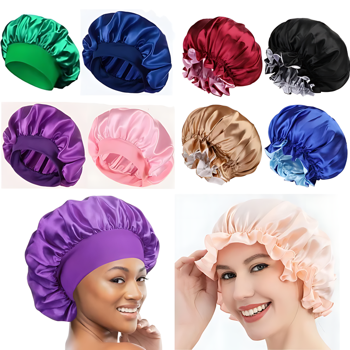 FLORANCE BEAUTY™ LUXURIOUS SATIN SLEEP CAP
