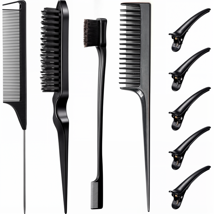 Florance Beauty™ 9PCS Hair Styling Comb Set
