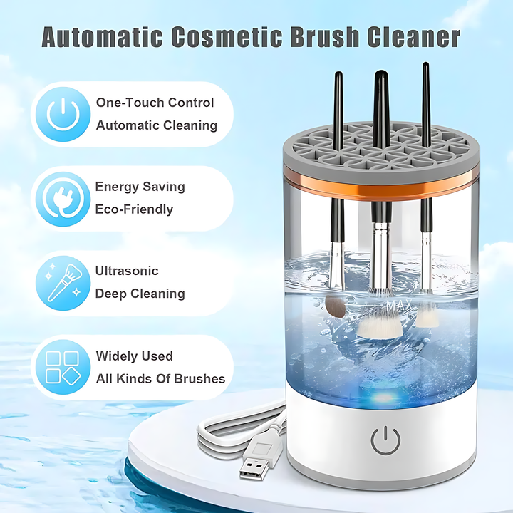 Florance Beauty™ 3-in-1 USB Electric Makeup Brush Cleaner
