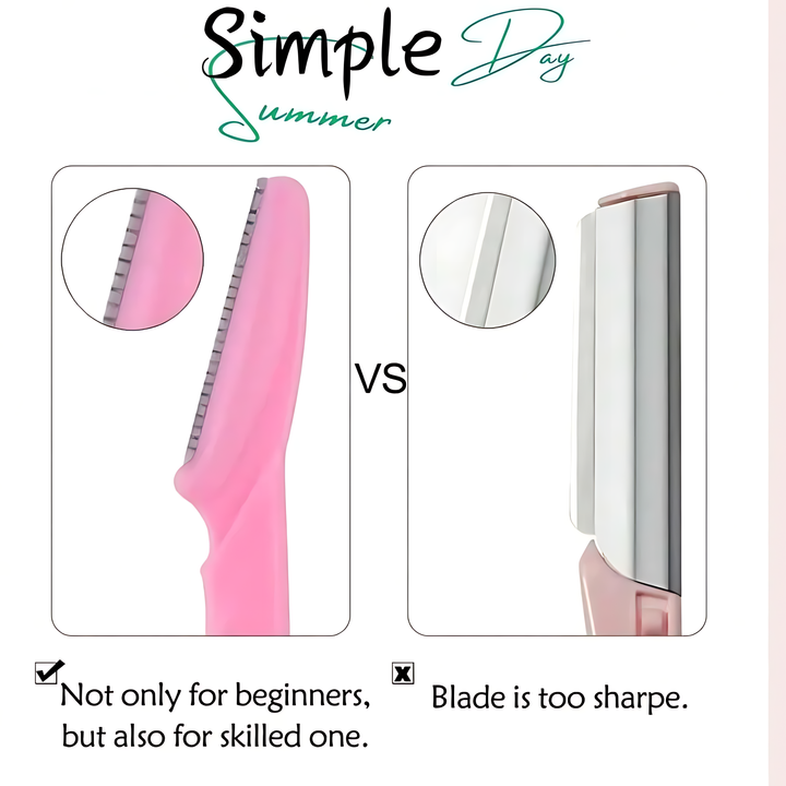 FLORANCE BEAUTY™ COLORFUL SINGLE-BLADE EYEBROW TRIMMERS
