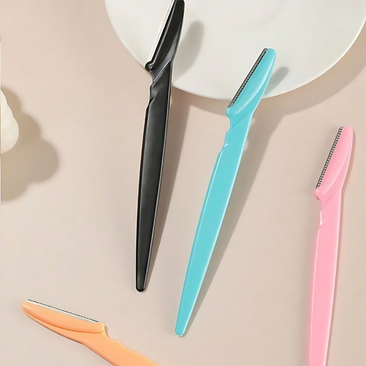 FLORANCE BEAUTY™ COLORFUL SINGLE-BLADE EYEBROW TRIMMERS
