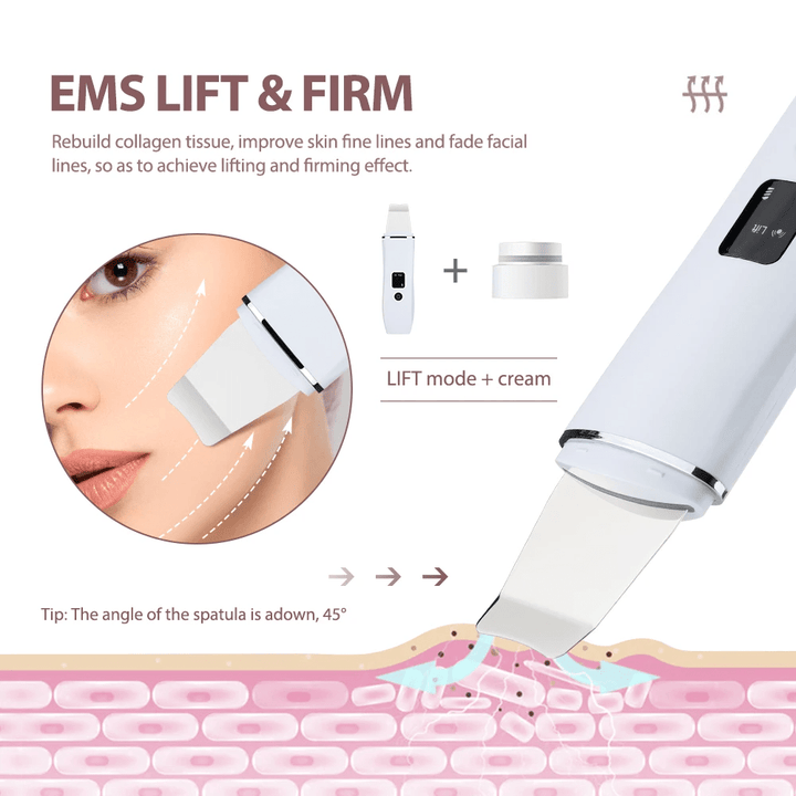 florance beauty Florance Beauty™ Ultrasonic Skin Scrubber