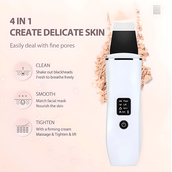 florance beauty Florance Beauty™ Ultrasonic Skin Scrubber